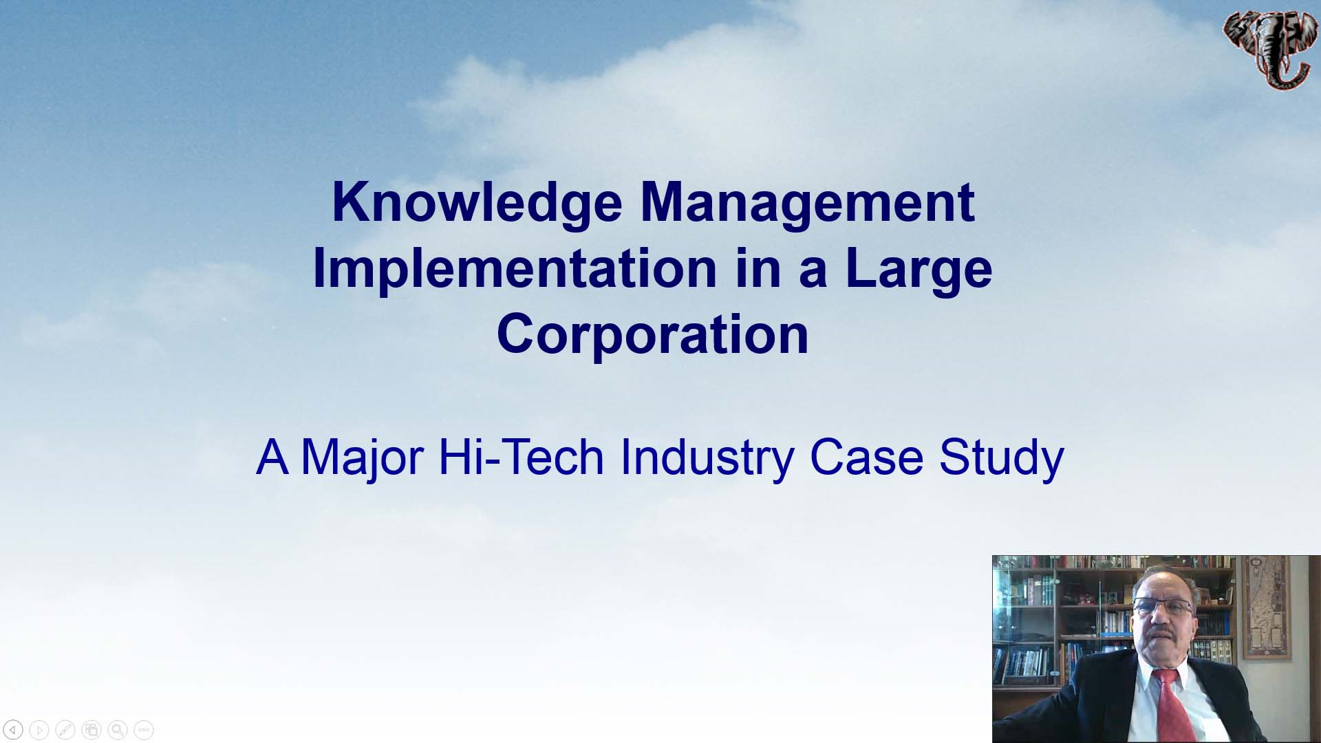 Knowledge Management Program Implementation in Large Corporations