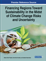 Financing Regions Toward Sustainability in the Midst of Climate Change Risks and Uncertainty