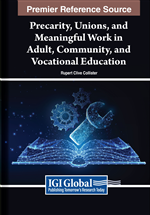 Facing Precarity in Adult, Community, and Vocational Education: Role of Meaningful Work