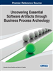 Uncovering Essential Software Artifacts through Business Process Archeology