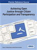 Achieving Open Justice through Citizen Participation and Transparency
