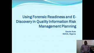 Using Forensic Readiness and E-Discovery in Quality Information Risk Management Planning