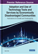 Adoption and Use of Technology Tools and Services by Economically Disadvantaged Communities: Implications for Growth and Sustainability