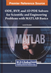 ODE, BVP, and 1D PDE Solvers for Scientific and Engineering Problems With MATLAB Basics