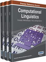 Computational Linguistics: Concepts, Methodologies, Tools, and Applications
