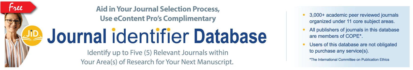 Journal Identifier Database Banner