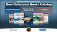 New! Reference Books Catalog 2023/2024