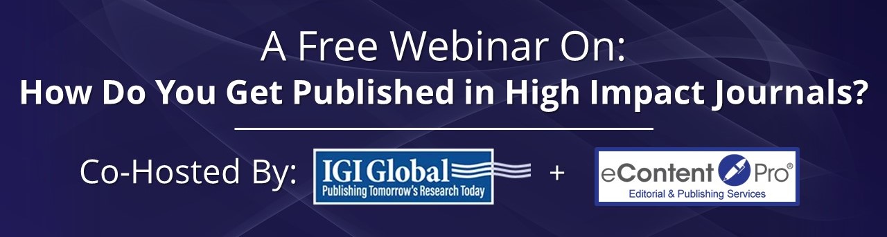 Thumbnail of the Webinar recording for How Do You Get Published in High Impact Journals?