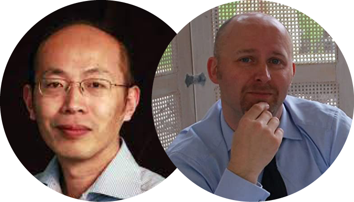 Profs. Bin Zou (Xi’an Jiaotong-Liverpool University, China) and Michael Thomas (Liverpool John Moores University, UK)