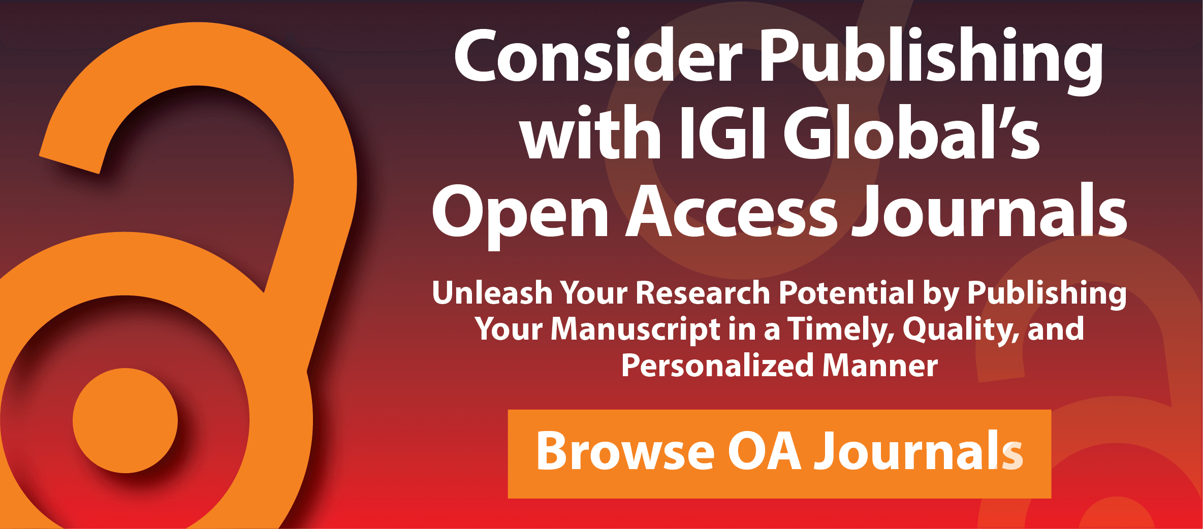 OA Publish With IGI Global