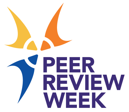 Peer Review Week Logo.