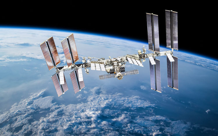 image of the international space station